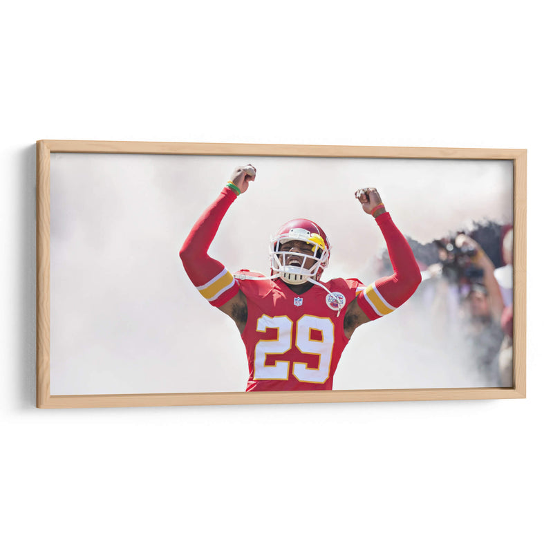 Gameday Eric Berry | Cuadro decorativo de Canvas Lab