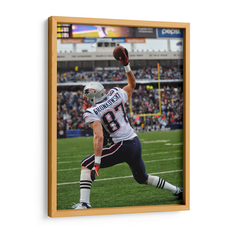 Gronk spike | Cuadro decorativo de Canvas Lab