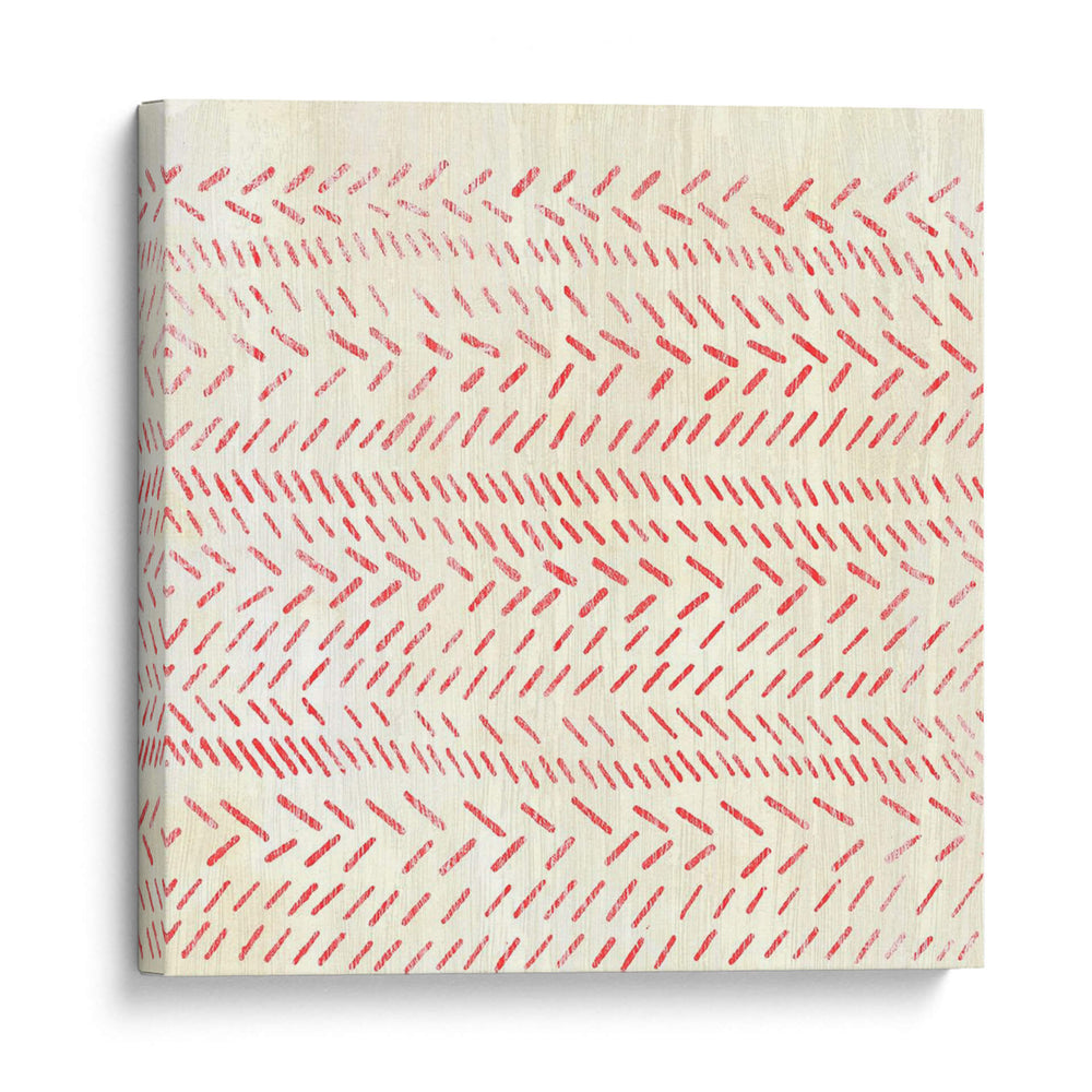 Patrones Degradados En Rojo Ii - June Erica Vess | Cuadro decorativo de Canvas Lab