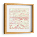 Patrones Degradados En Rojo Ii - June Erica Vess | Cuadro decorativo de Canvas Lab