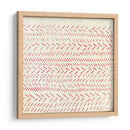 Patrones Degradados En Rojo Ii - June Erica Vess | Cuadro decorativo de Canvas Lab