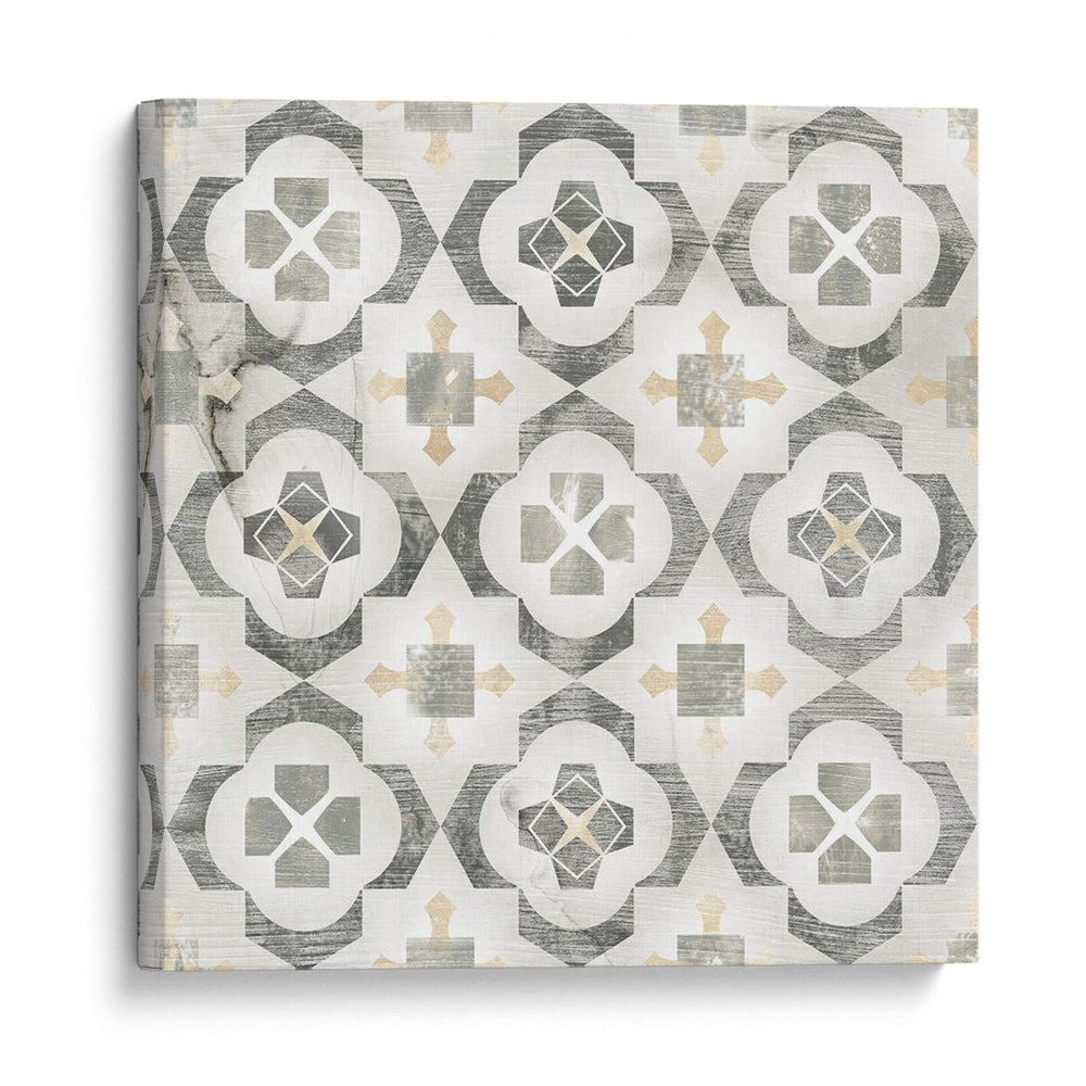 Diseño De Azulejos De Mármol I - June Erica Vess | Cuadro decorativo de Canvas Lab