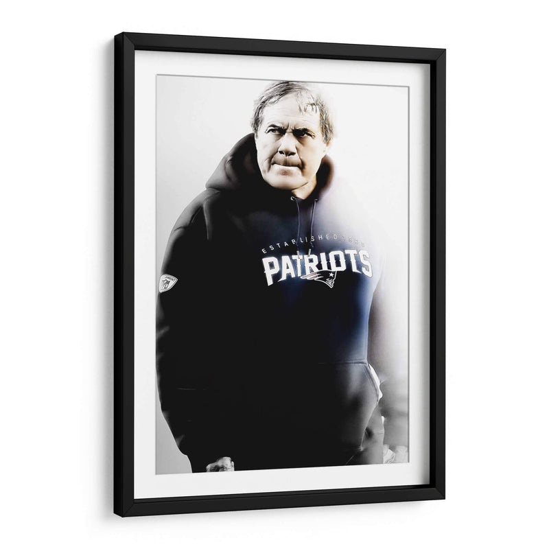 Headcoach Bill Belichick | Cuadro decorativo de Canvas Lab