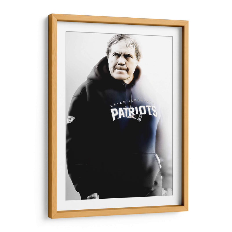 Headcoach Bill Belichick | Cuadro decorativo de Canvas Lab