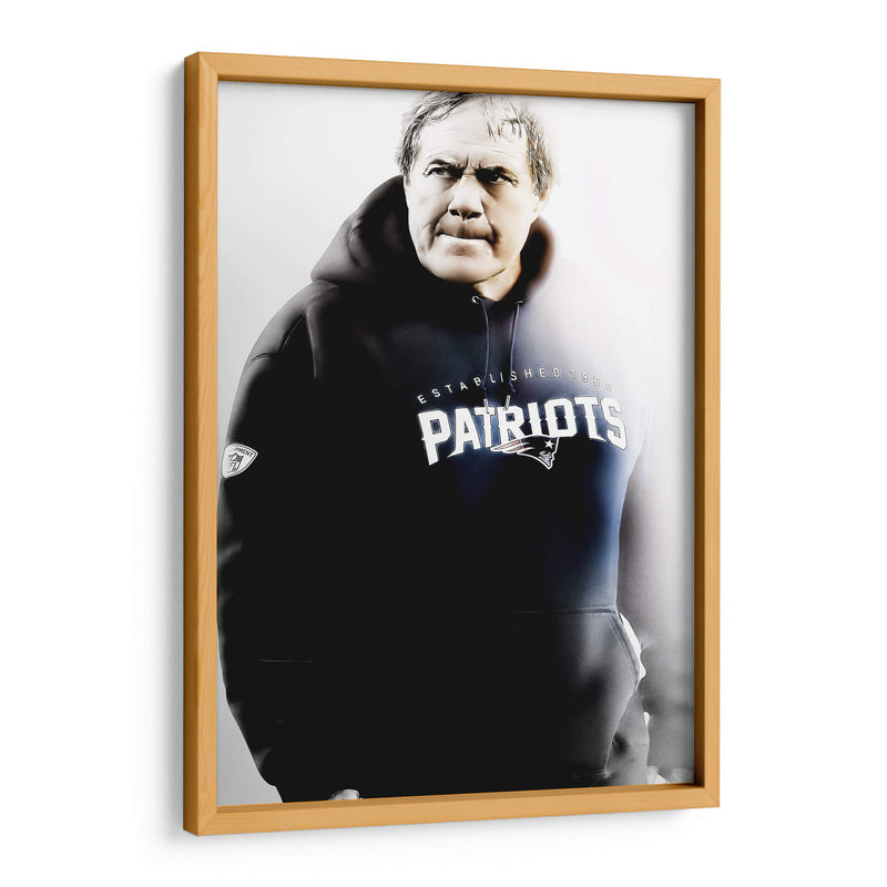 Headcoach Bill Belichick | Cuadro decorativo de Canvas Lab