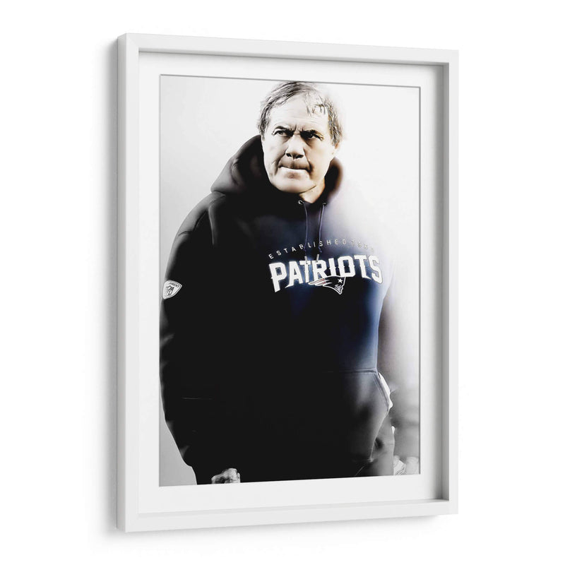 Headcoach Bill Belichick | Cuadro decorativo de Canvas Lab