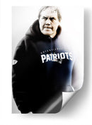 Headcoach Bill Belichick | Cuadro decorativo de Canvas Lab