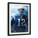In the zone Tom Brady | Cuadro decorativo de Canvas Lab