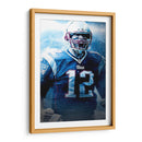 In the zone Tom Brady | Cuadro decorativo de Canvas Lab