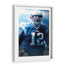 In the zone Tom Brady | Cuadro decorativo de Canvas Lab