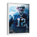 In the zone Tom Brady | Cuadro decorativo de Canvas Lab