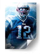 In the zone Tom Brady | Cuadro decorativo de Canvas Lab