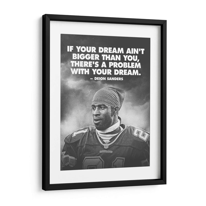 Inspiración Deion Sanders | Cuadro decorativo de Canvas Lab