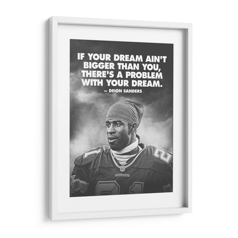 Inspiración Deion Sanders | Cuadro decorativo de Canvas Lab