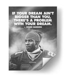 Inspiración Deion Sanders | Cuadro decorativo de Canvas Lab