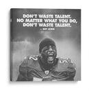 Inspiración Ray Lewis | Cuadro decorativo de Canvas Lab