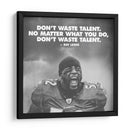 Inspiración Ray Lewis | Cuadro decorativo de Canvas Lab