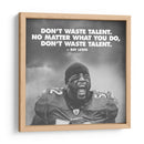 Inspiración Ray Lewis | Cuadro decorativo de Canvas Lab