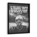 Inspiración Tom Brady | Cuadro decorativo de Canvas Lab
