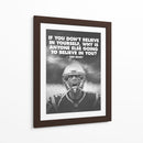 Inspiración Tom Brady | Cuadro decorativo de Canvas Lab