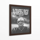 Inspiración Tom Brady | Cuadro decorativo de Canvas Lab