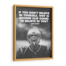 Inspiración Tom Brady | Cuadro decorativo de Canvas Lab