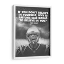 Inspiración Tom Brady | Cuadro decorativo de Canvas Lab