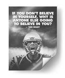 Inspiración Tom Brady | Cuadro decorativo de Canvas Lab