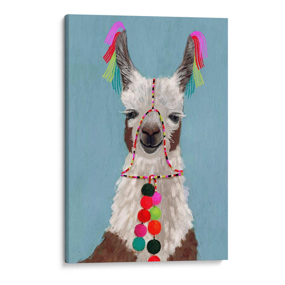 Adornado Llama I - Victoria Borges | Cuadro decorativo de Canvas Lab