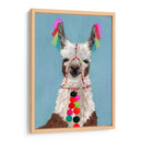 Adornado Llama I - Victoria Borges | Cuadro decorativo de Canvas Lab