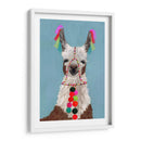 Adornado Llama I - Victoria Borges | Cuadro decorativo de Canvas Lab