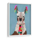 Adornado Llama I - Victoria Borges | Cuadro decorativo de Canvas Lab