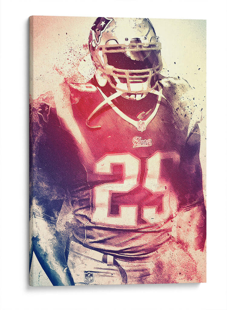 Jugador 25 | Cuadro decorativo de Canvas Lab