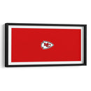 Kansas City Chiefs Logotipo | Cuadro decorativo de Canvas Lab