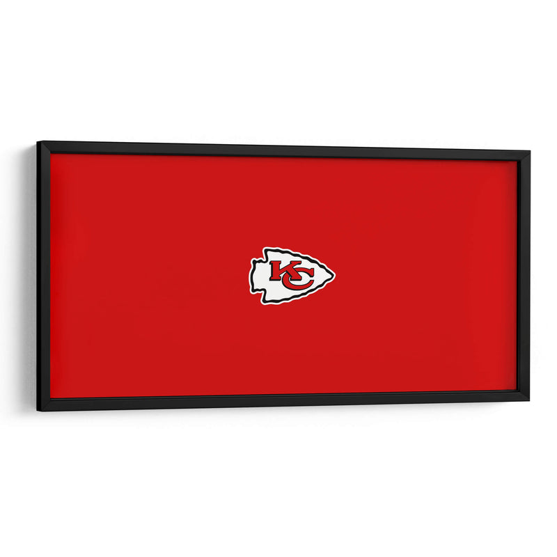 Kansas City Chiefs Logotipo | Cuadro decorativo de Canvas Lab