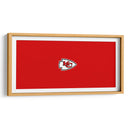 Kansas City Chiefs Logotipo | Cuadro decorativo de Canvas Lab