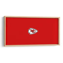 Kansas City Chiefs Logotipo | Cuadro decorativo de Canvas Lab