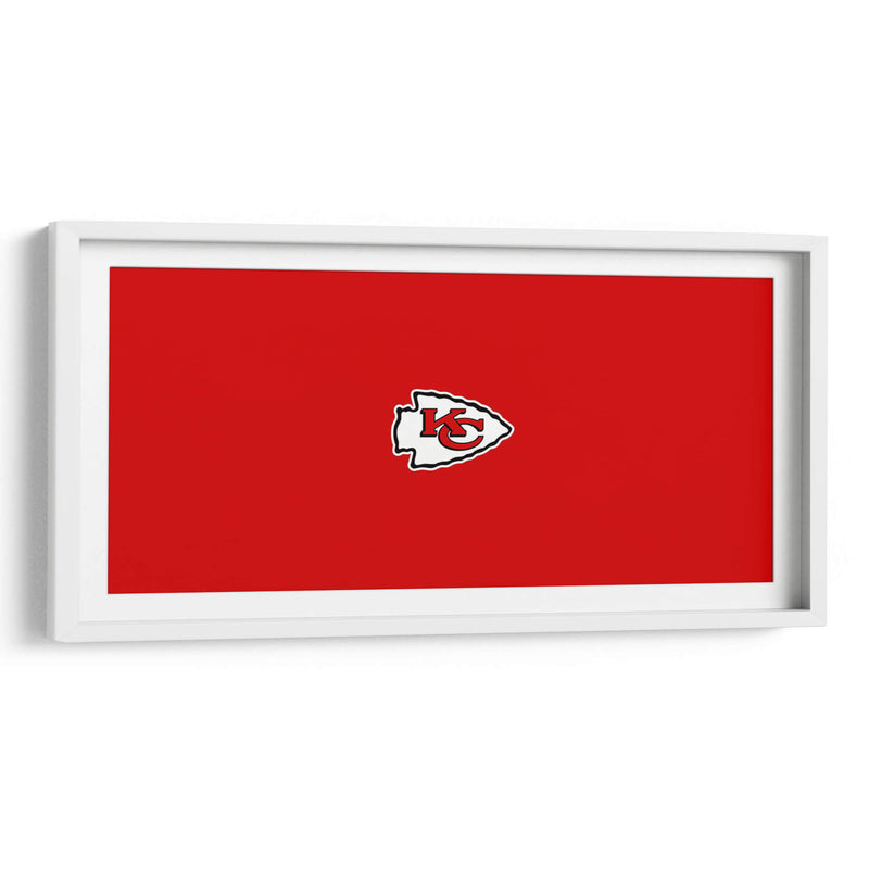 Kansas City Chiefs Logotipo | Cuadro decorativo de Canvas Lab