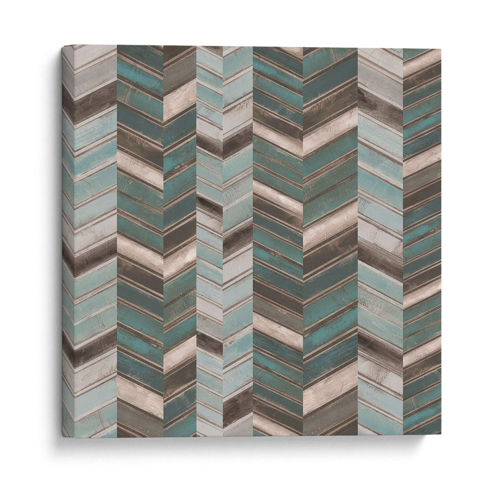 Chevron Apilado I - Jennifer Goldberger | Cuadro decorativo de Canvas Lab