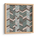 Chevron Apilado I - Jennifer Goldberger | Cuadro decorativo de Canvas Lab