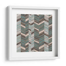 Chevron Apilado I - Jennifer Goldberger | Cuadro decorativo de Canvas Lab