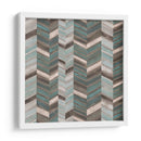 Chevron Apilado I - Jennifer Goldberger | Cuadro decorativo de Canvas Lab