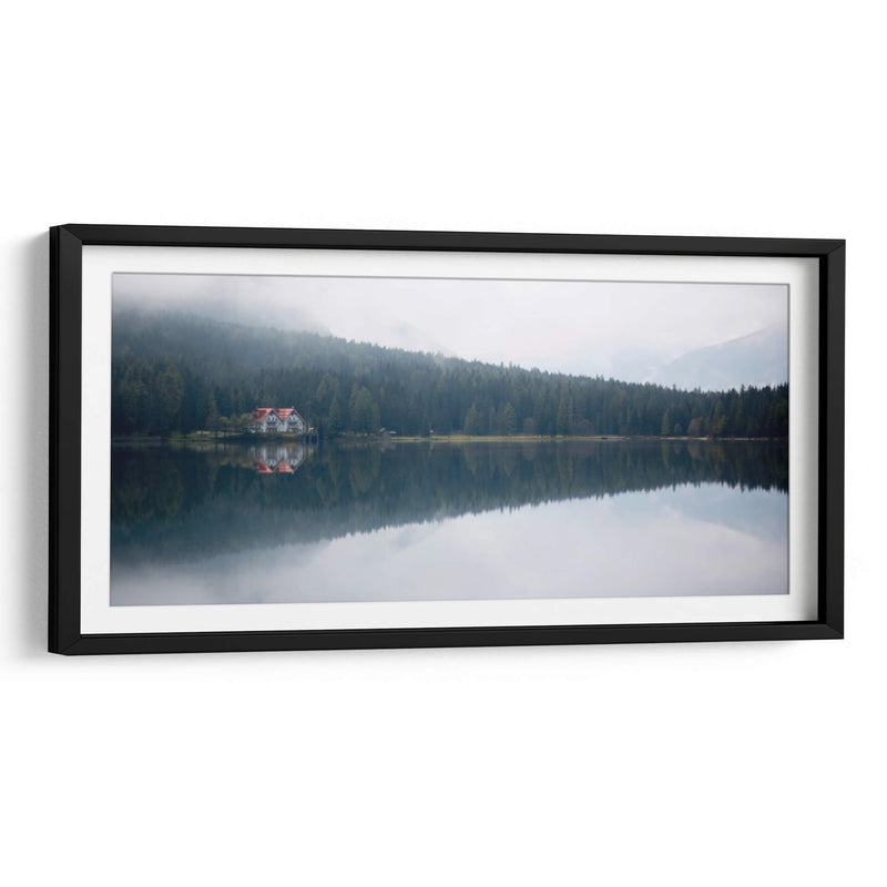La casa del lago | Cuadro decorativo de Canvas Lab