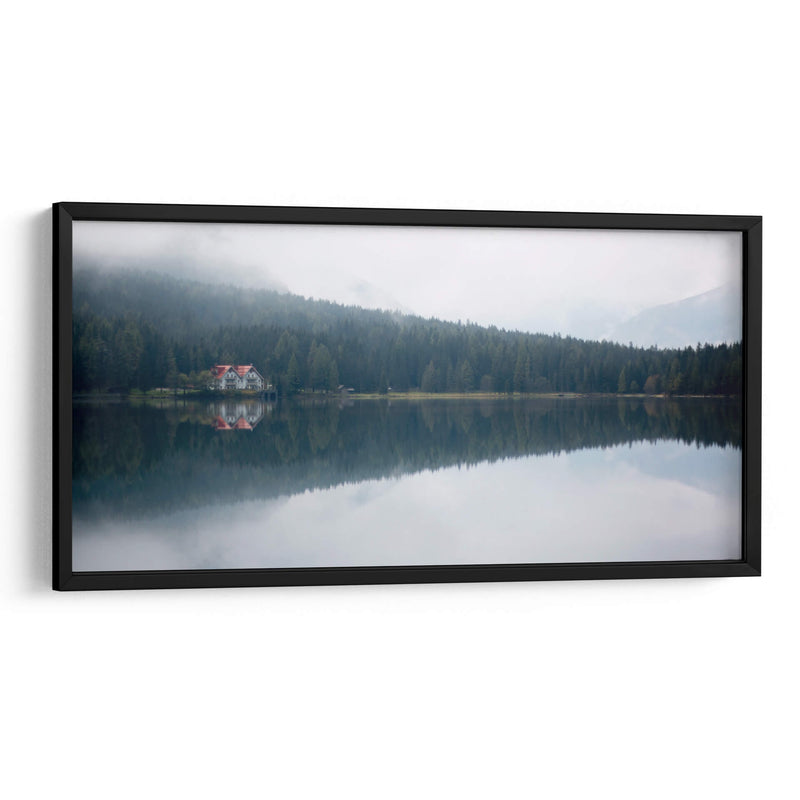 La casa del lago | Cuadro decorativo de Canvas Lab