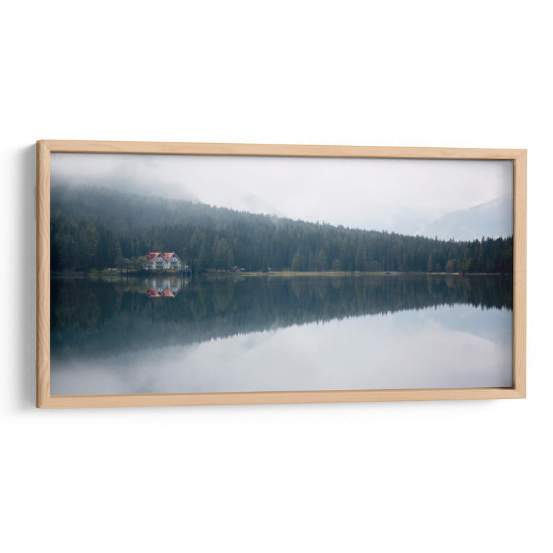 La casa del lago | Cuadro decorativo de Canvas Lab