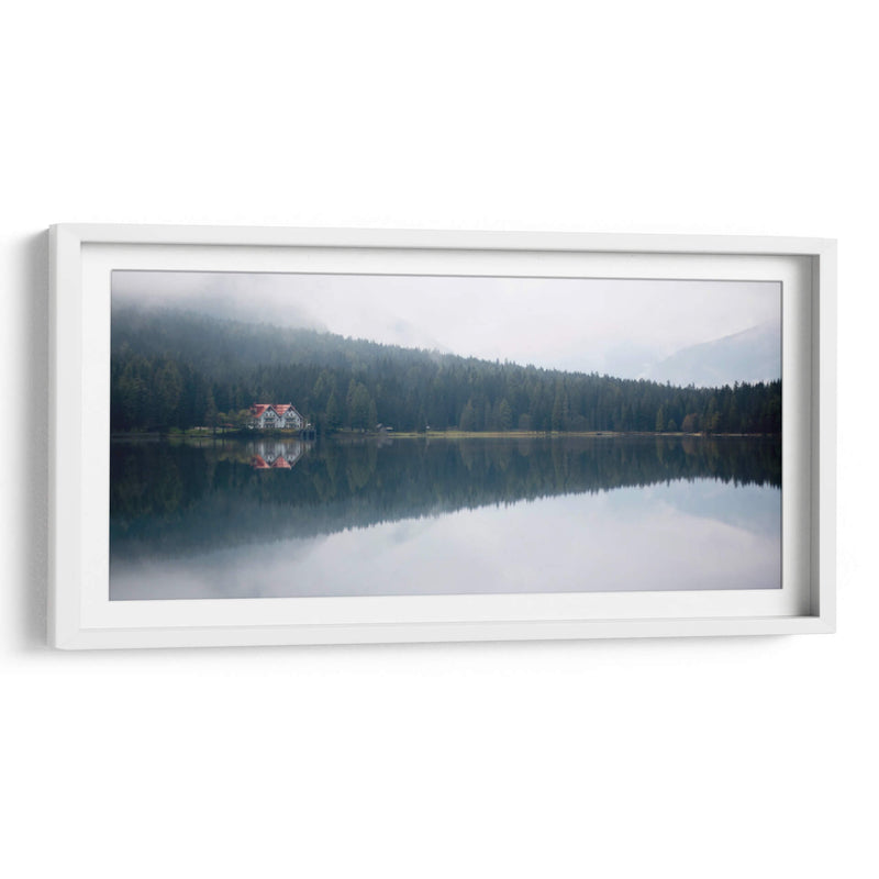 La casa del lago | Cuadro decorativo de Canvas Lab