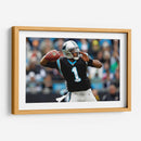 Lanzamiento Cam Newton | Cuadro decorativo de Canvas Lab