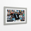 Lanzamiento Cam Newton | Cuadro decorativo de Canvas Lab
