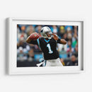 Lanzamiento Cam Newton | Cuadro decorativo de Canvas Lab