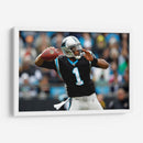Lanzamiento Cam Newton | Cuadro decorativo de Canvas Lab